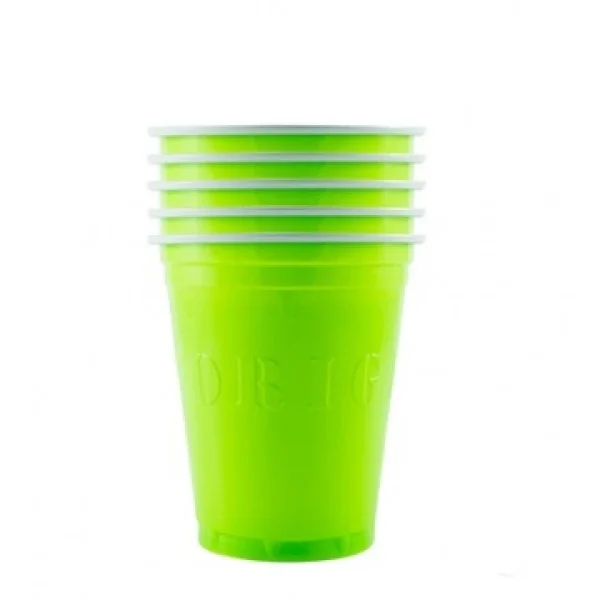 Lot De 20 Gobelets Cups Verts 53 Cl grand choix 1