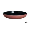 Luminarc 4 Assiettes 21cm Vicky Terracotta magasin france 22