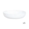 Luminarc 6 Assiettes à Couscous 21cm Blanches à prix promos 14