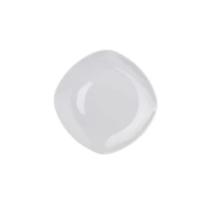 Wadiga Assiette à Dessert Carrée En Porcelaine Blanche – Lot De 12 magasins pas chers 6