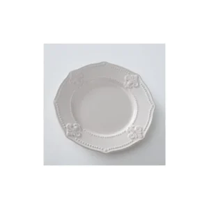 outlet soldes Wadiga Assiette à Dessert En Céramique Blanche D22cm 7