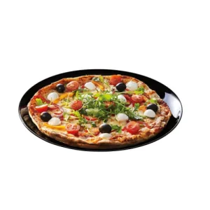 Luminarc Assiette à Pizza Noire D32cm vente luxe pas cher 11