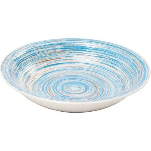 Kare Design Assiette Creuse En Grès Bleu D21 – Lot De 4 magasins pas chers 15