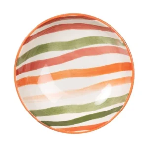 Maisons Du Monde Assiette Creuse En Grès Motifs Traits Multicolores boutiqued en ligne 6