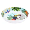 Les Jardins De La Comtesse Assiette Creuse En Mélamine Pure 20 Cm Imprimé De Toucans magasin pour 22