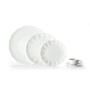 grossiste Medard De Noblat Assiette Dessert En Porcelaine Blanc 10