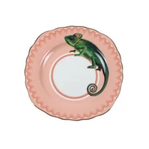 Yvonne Ellen Assiette En Porcelaine Caméléon D16cm Meilleur Service 12