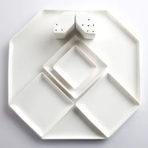 Prestation Et Rapide Serax Assiette En Porcelaine Carrée 26x26cm 9