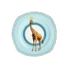 Yvonne Ellen Assiette En Porcelaine Girafe D16cm REMISE allant jusqu. 14