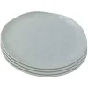 Meilleur Prix Kare Design Assiette Plate En Céramique Sauge D20 – Lot De 4 11