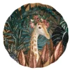 Maisons Du Monde Assiette Plate En Faïence Multicolore Motif Tropical Et Girafe – Lot De 6 Retour Facile et Gratuit 7