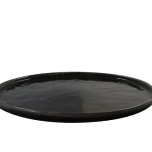 Sibo Homeconcept Assiette Plate En Grès Artisanal Brun 28 Cm – Lot De 4 shopping pas cher 9