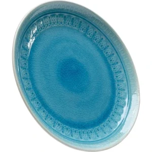 magasin Kare Design Assiette Plate En Grès Bleu D27 – Lot De 4 15