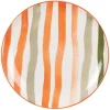 Prix très abordable Maisons Du Monde Assiette Plate En Grès Motifs Traits Multicolores 13