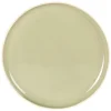 Maisons Du Monde Assiette Plate En Grès Vert Officielle 5