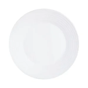 Luminarc Assiette Plate En Verre Opale Extra Résistant D25cm prix le plus bas 13