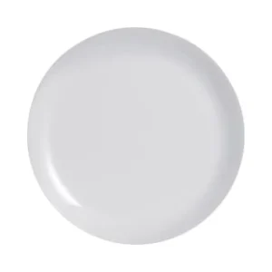 Luminarc Assiette Plate Blanche En Verre Opale Extra Résistant D25cm magasins pour 12