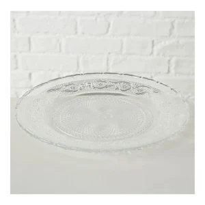 luxe soldes Wadiga Assiette Transparente En Verre D30cm 9