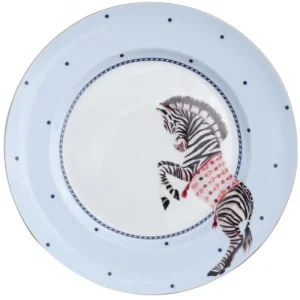 boutique en ligne france Yvonne Ellen Assiettes Animaux En Porcelaine D27cm – Lot De 4 16