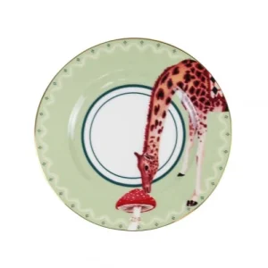 Neuve avec étiquette Yvonne Ellen Assiettes En Porcelaine Animaux D16cm – Lot De 4 16