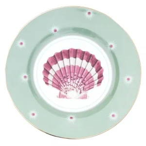 marque moins cher Yvonne Ellen Assiettes En Porcelaine Animaux Marins D20cm – Lot De 4 9