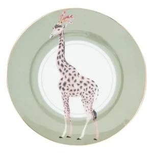 Yvonne Ellen Assiettes En Porcelaine Safari D16cm – Lot De 4 en ligne 18