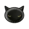 site soldes Lot De 6 Assiettes Tête De Chat Noir Halloween 7