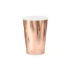 offre spéciale Lot De 6 Gobelets Carton Rose Gold 7