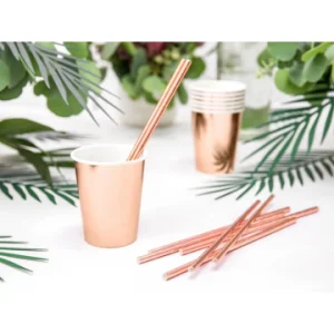 offre spéciale Lot De 6 Gobelets Carton Rose Gold 6