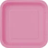 Lot De 10 Assiettes Carrée En Carton Fuschia boutique pas cher 5