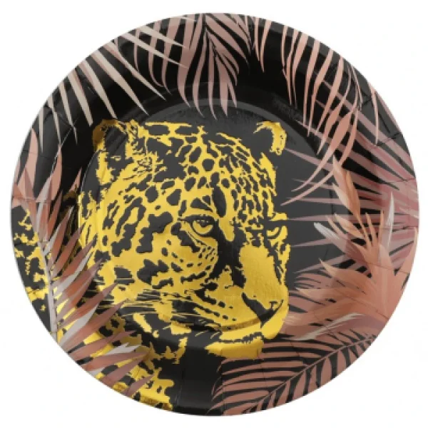 marque pas cher en ligne Lot De 10 Assiettes Jungle 22,5 Cm 1