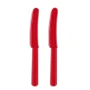 Acheter Maintenant Lot De 10 Couteaux Rouges BBQ Party En Plastique 5