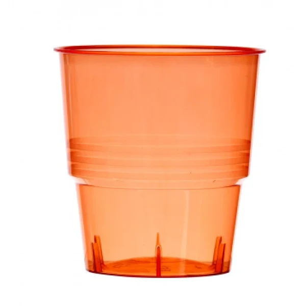 Lot De 10 Verres Jetables En Plastique Rouge Transparent prix le plus bas 1