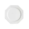 Lot De 12 Assiettes Octogonales Jetables Blanches PM prix le plus bas 7