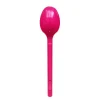 Lot De 20 Cuillère En Plastique Fuschia a Prix Discount 7