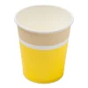 Lot De 20 Gobelets Jetables En Carton Citron 200ml a Prix Discount 5