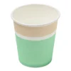 Lot De 20 Gobelets Jetables En Carton Menthe 200ml magasin pour 7