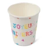 Lot De 20 Gobelets Jetables Joyeux Anniversaire Tutti Frutti En Carton 200ml site pas cher 10