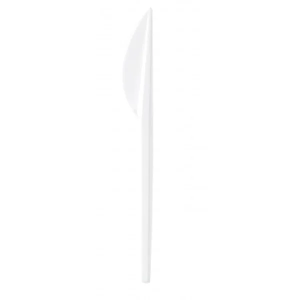 Lot De 50 Couteaux Jetables En Plastique Blanc 16,5 Cm soldes en ligne 1