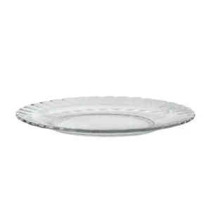 Duralex Lot De 6 – Assiette Plate Ondulée En Verre Résistant 26 Cm Transparent à prix imbattables 15