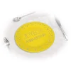 Lot De 6 Assiettes Anniversaire Jaune Soleil D 23 Cm marque pas cher 7