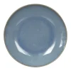 boutique Trend’up Lot De 6 Assiettes Plate 27.5 Cm En Grès Bleu 19