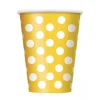 vente chaude Lot De 6 Gobelets Jetables Anniversaire Jaune Soleil 25 Cl 7