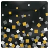 Lot De 8 Assiettes Jetables Carrées En Carton Sparkling Confetti 25 Cm Boutique officielle 5