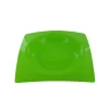 magasin Lot De 8 Assiettes Jetables Design En Plastique Vert Anis 20 Cm 8