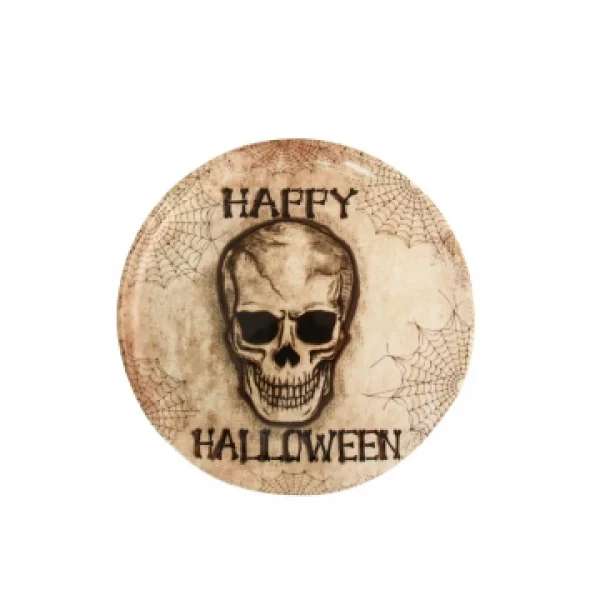 luxe soldes Plat Tête De Mort Halloween 33 Cm 1