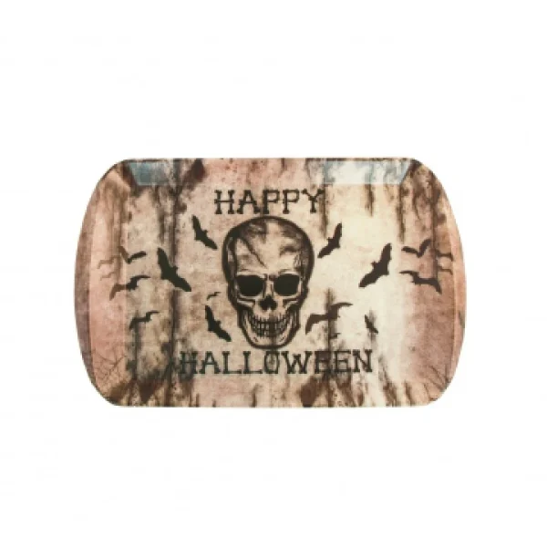 mode Plateau Rectangulaire Tête De Mort Halloween 1