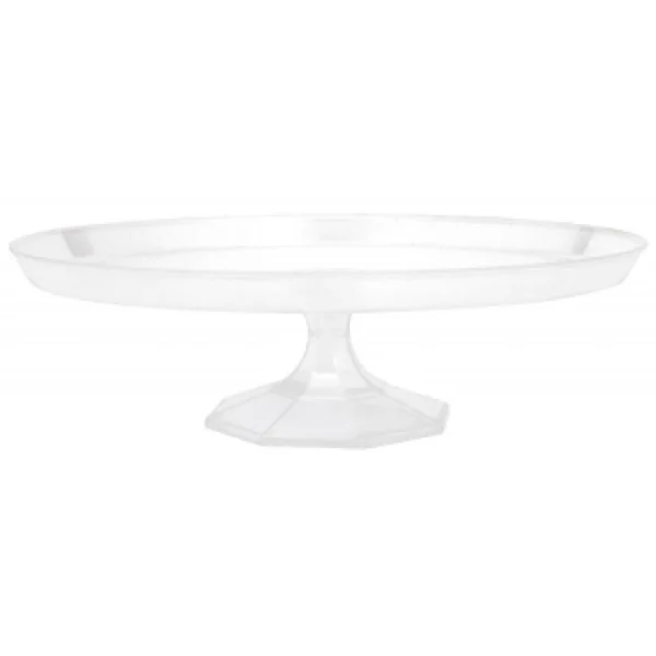 Présentoir à Gâteaux Transparent Jetable GM 34,2 Cm marques de renommée 1