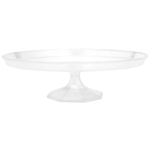 achat pas cher Présentoir à Gâteaux Transparent Jetable MM 29,8 Cm 1